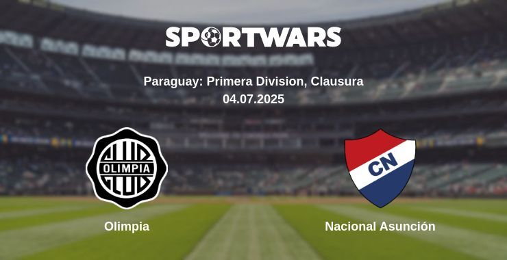 Olimpia - Nacional Asunción watch online broadcast