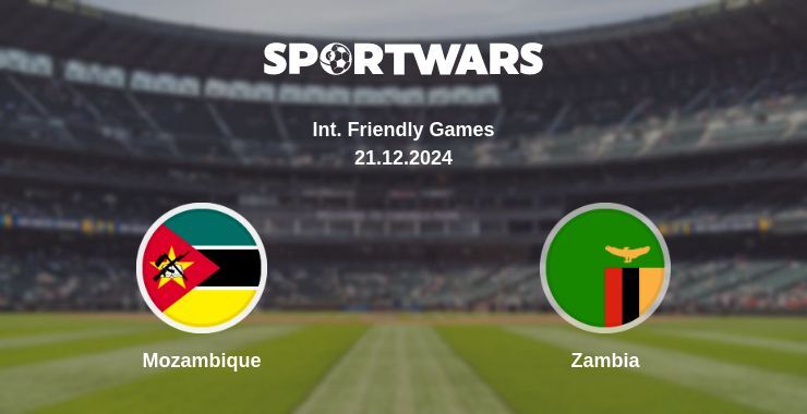 Mozambique — Zambia watch online broadcast, 21.12.2024