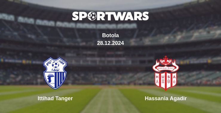 Ittihad Tanger — Hassania Agadir watch online broadcast, 28.12.2024