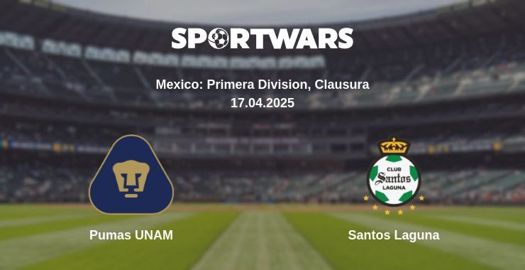 Pumas UNAM - Santos Laguna watch online broadcast