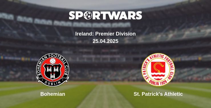 Bohemian — St. Patrick's Athletic watch online broadcast, 25.04.2025