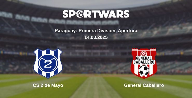 CS 2 de Mayo - General Caballero watch online broadcast
