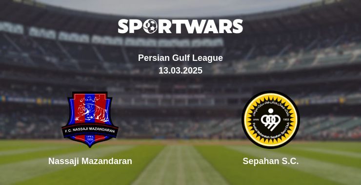 Nassaji Mazandaran - Sepahan S.C. watch online broadcast