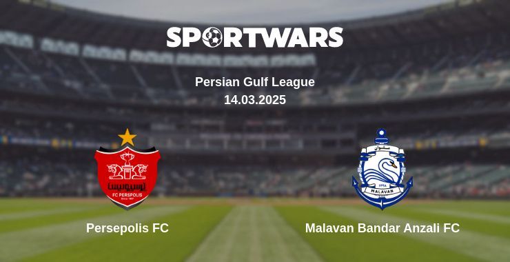 Persepolis FC - Malavan Bandar Anzali FC watch online broadcast