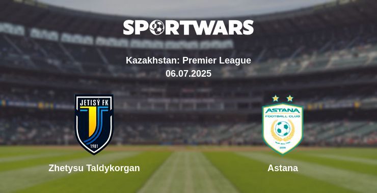 Zhetysu Taldykorgan - Astana watch online broadcast