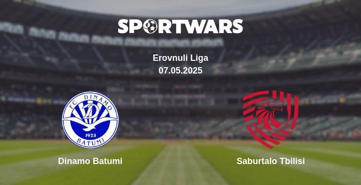 Dinamo Batumi - Saburtalo Tbilisi watch online broadcast