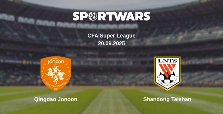 Qingdao Jonoon - Shandong Taishan watch online broadcast