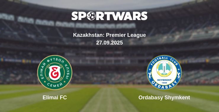 Elimai FC - Ordabasy Shymkent watch online broadcast