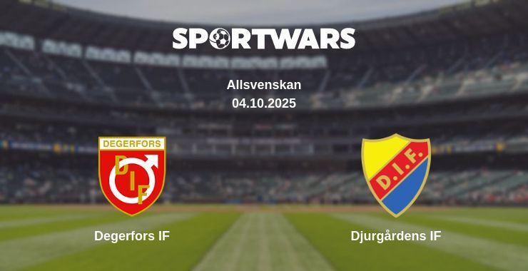 Degerfors IF - Djurgårdens IF watch online broadcast
