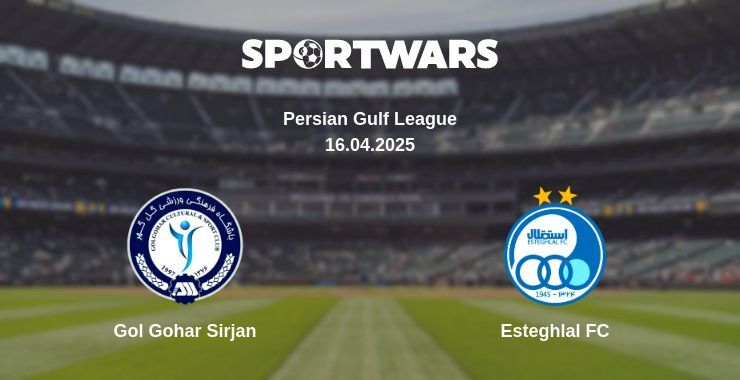 Gol Gohar Sirjan - Esteghlal FC watch online broadcast