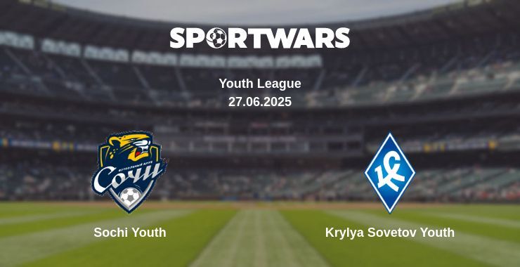 Sochi Youth - Krylya Sovetov Youth watch online broadcast