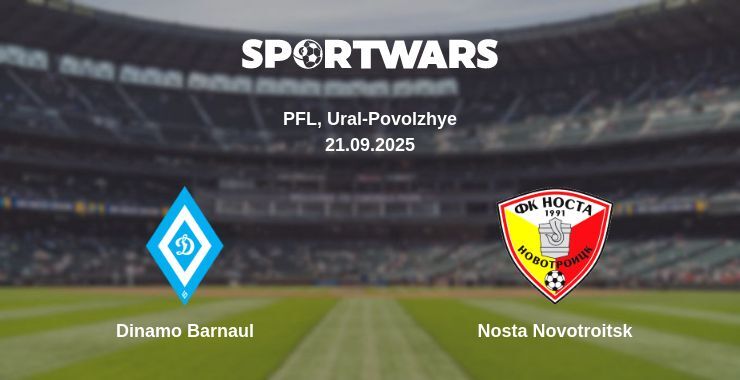 Dinamo Barnaul - Nosta Novotroitsk watch online broadcast