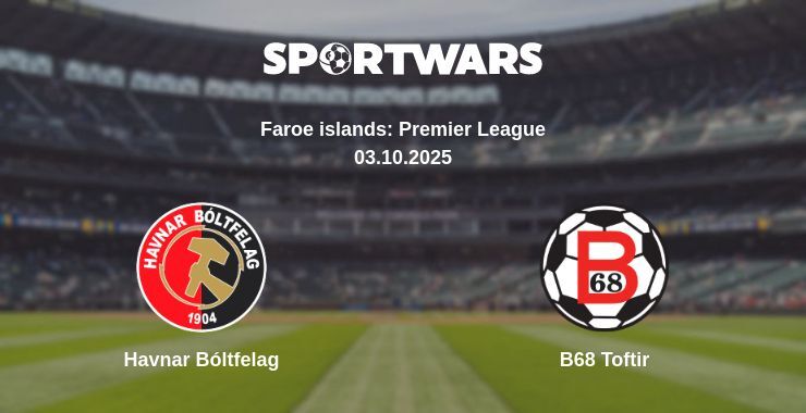 Havnar Bóltfelag - B68 Toftir watch online broadcast