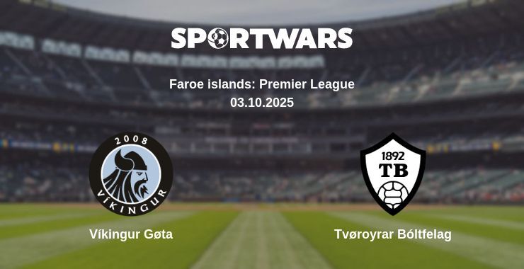Víkingur Gøta - Tvøroyrar Bóltfelag watch online broadcast