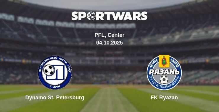 Dynamo St. Petersburg - FK Ryazan watch online broadcast