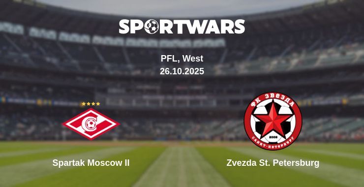 Spartak Moscow II - Zvezda St. Petersburg watch online broadcast