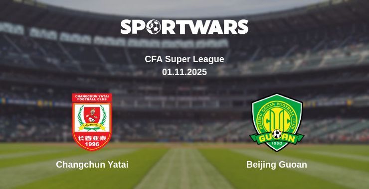 Changchun Yatai - Beijing Guoan watch online broadcast