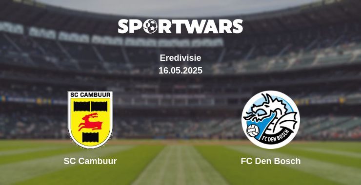 SC Cambuur - FC Den Bosch watch online broadcast