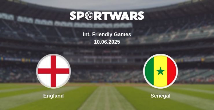 England - Senegal watch online broadcast