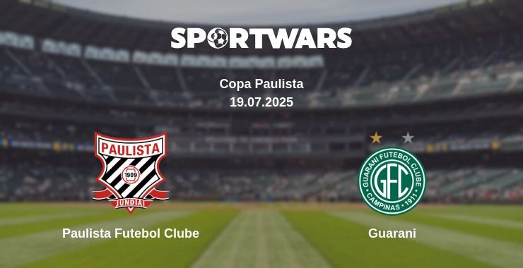 Paulista Futebol Clube - Guarani watch online broadcast