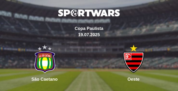 São Caetano - Oeste watch online broadcast