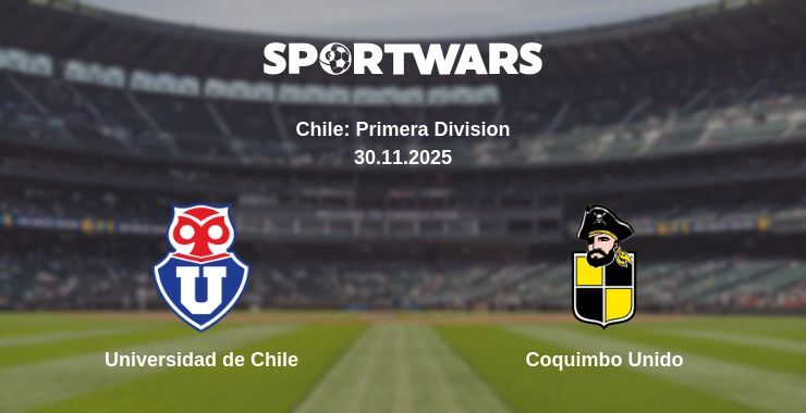 Universidad de Chile - Coquimbo Unido watch online broadcast