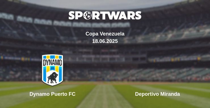 Dynamo Puerto FC - Deportivo Miranda watch online broadcast