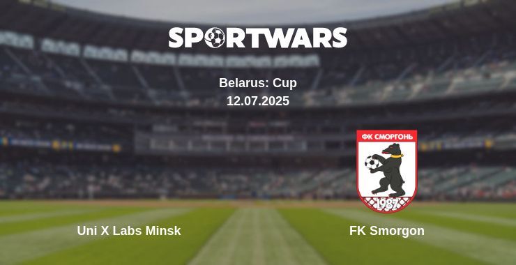 Uni X Labs Minsk - FK Smorgon watch online broadcast