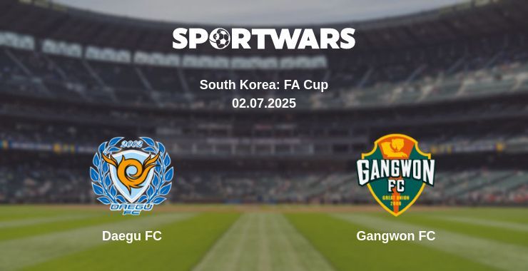 Daegu FC - Gangwon FC watch online broadcast