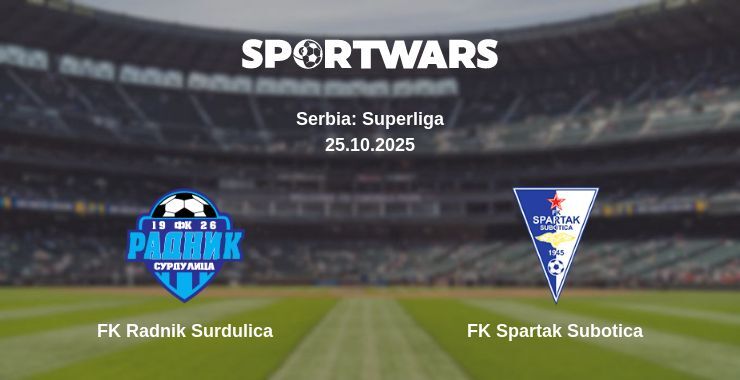 FK Radnik Surdulica - FK Spartak Subotica watch online broadcast