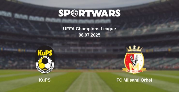 KuPS - FC Milsami Orhei watch online broadcast