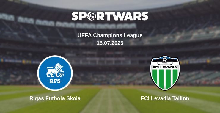 Rigas Futbola Skola - FCI Levadia Tallinn watch online broadcast