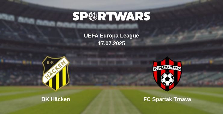 BK Häcken - FC Spartak Trnava watch online broadcast