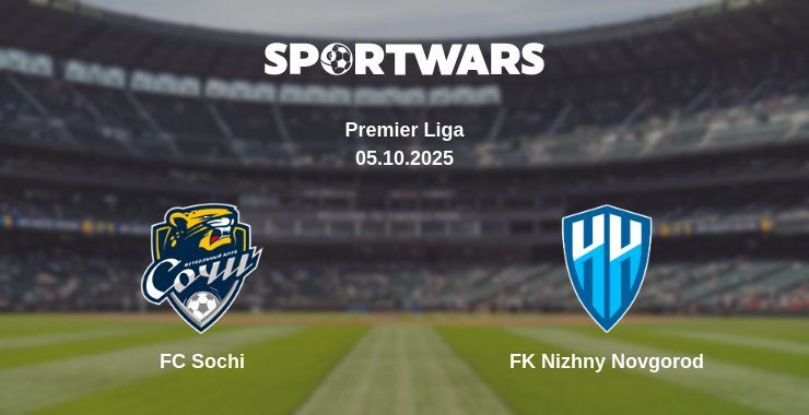 FC Sochi - FK Nizhny Novgorod watch online broadcast