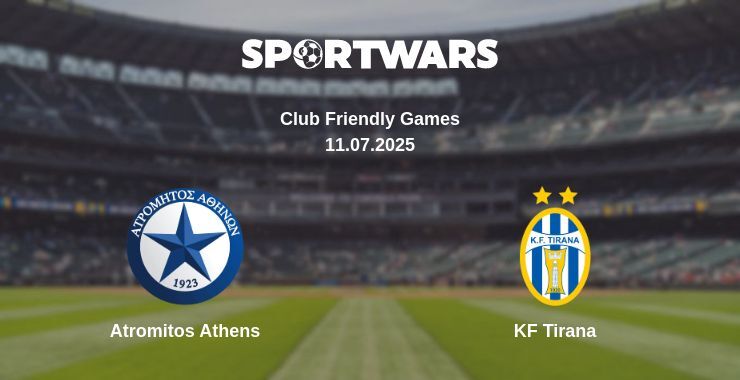 Atromitos Athens - KF Tirana watch online broadcast