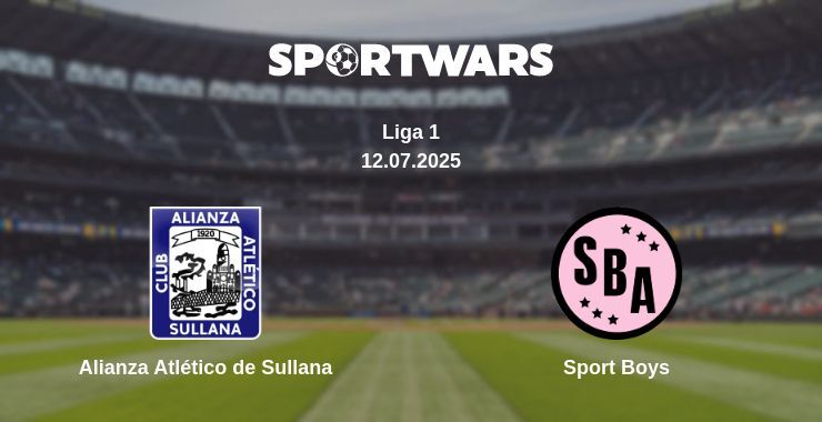 Alianza Atlético de Sullana - Sport Boys watch online broadcast
