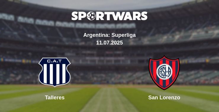 Talleres - San Lorenzo watch online broadcast