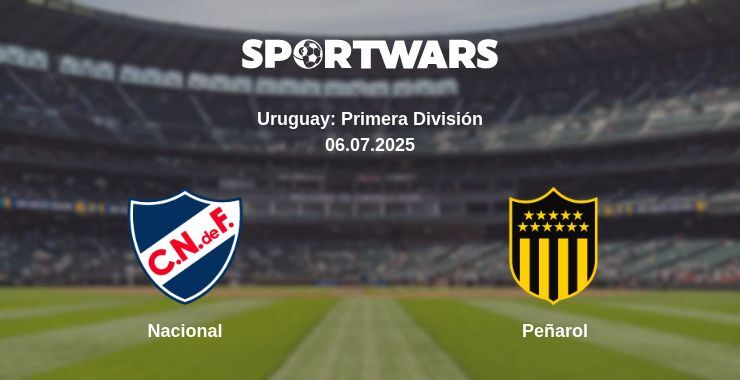 Nacional - Peñarol watch online broadcast
