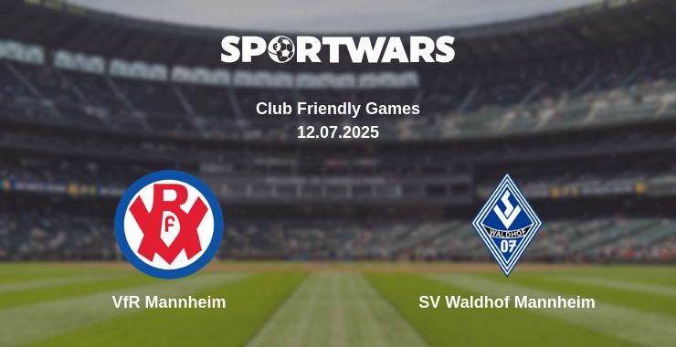 VfR Mannheim - SV Waldhof Mannheim watch online broadcast