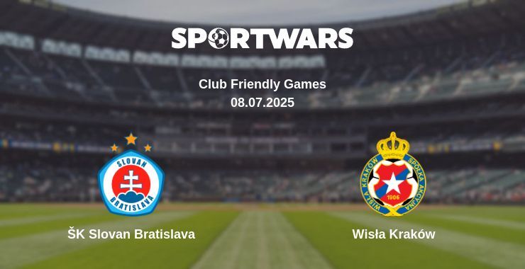ŠK Slovan Bratislava - Wisła Kraków watch online broadcast