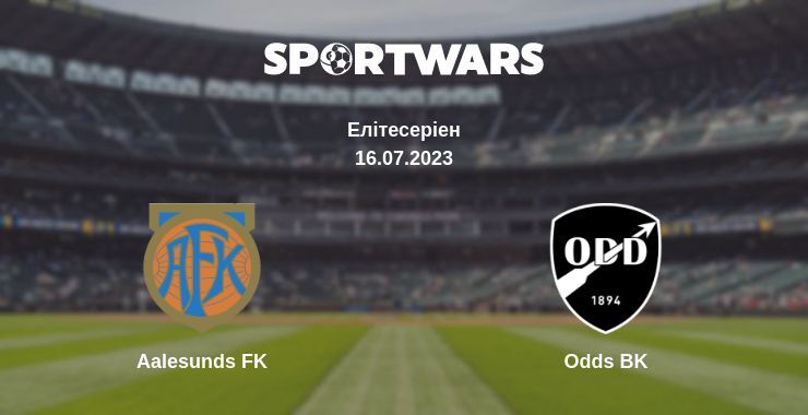 Aalesunds FK — Odds BK дивитись онлайн безкоштовно 16.07.2023