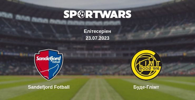 Sandefjord Fotball — Буде-Глімт дивитись онлайн безкоштовно 23.07.2023