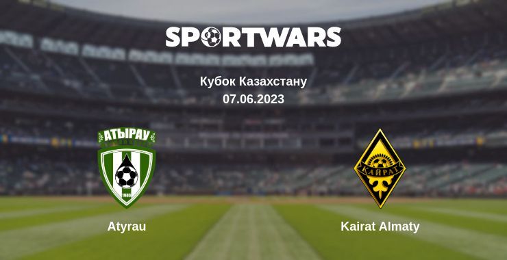 Atyrau — Kairat Almaty дивитись онлайн безкоштовно 07.06.2023