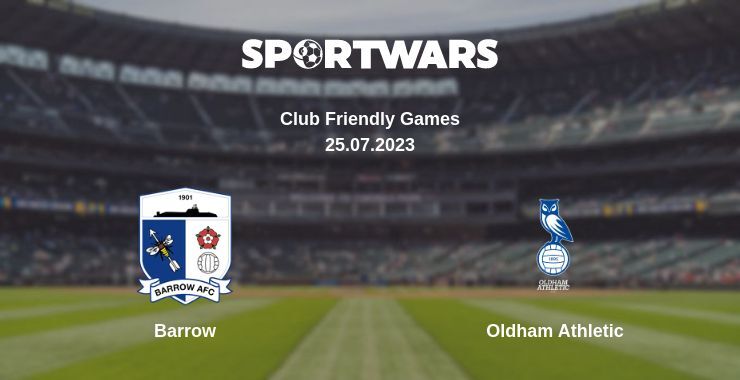 Barrow — Oldham Athletic дивитись онлайн безкоштовно 25.07.2023