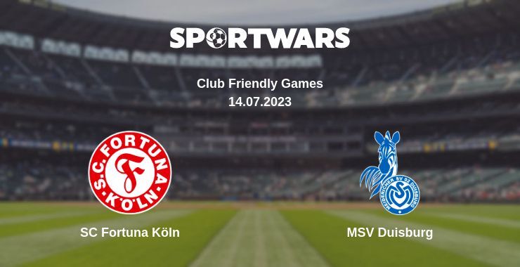 SC Fortuna Köln — MSV Duisburg дивитись онлайн безкоштовно 14.07.2023