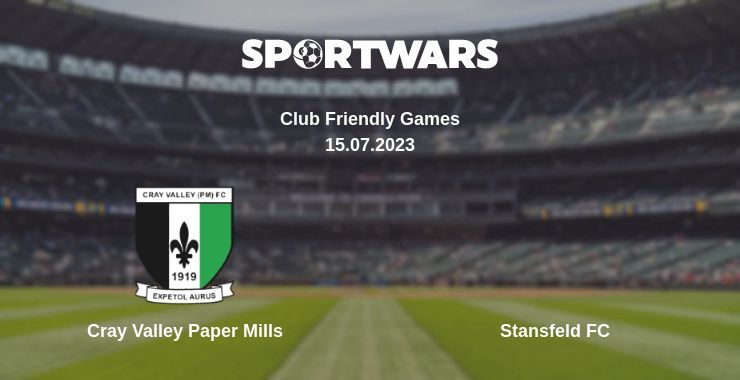 Cray Valley Paper Mills — Stansfeld FC дивитись онлайн безкоштовно 15.07.2023