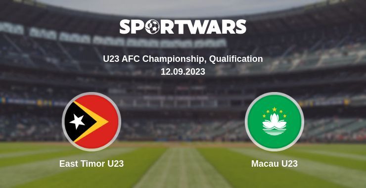 East Timor U23 — Macau U23 дивитись онлайн безкоштовно 12.09.2023