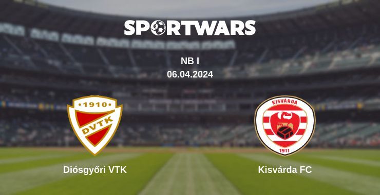 Diósgyőri VTK — Kisvárda FC дивитись онлайн безкоштовно 06.04.2024