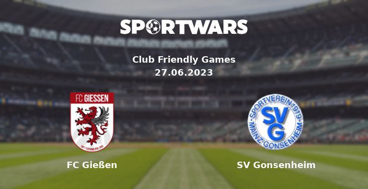 FC Gießen — SV Gonsenheim дивитись онлайн безкоштовно 27.06.2023