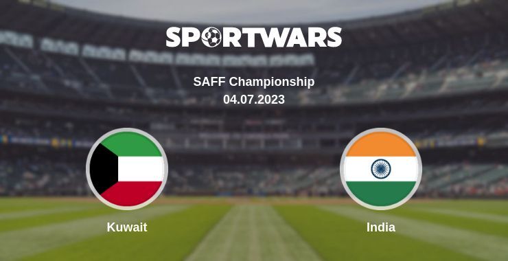 Результат матчу Kuwait — India, 04.07.2023